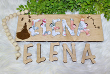 Load image into Gallery viewer, Montessori Name Puzzle