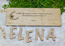 Load image into Gallery viewer, Montessori Name Puzzle