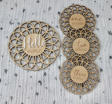 Load image into Gallery viewer, Daisy Monthly Baby Milestone