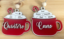 Load image into Gallery viewer, Hot Cocoa Christmas Ornament
