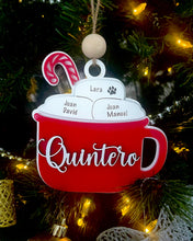 Load image into Gallery viewer, Hot Cocoa Christmas Ornament