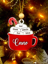 Load image into Gallery viewer, Hot Cocoa Christmas Ornament