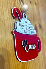 Load image into Gallery viewer, Hot Cocoa Christmas Ornament
