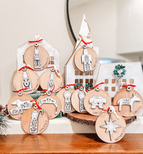 Load image into Gallery viewer, Christmas Countdown Nativity Ornaments